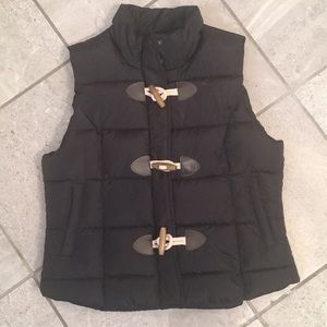 Black Puff Vest